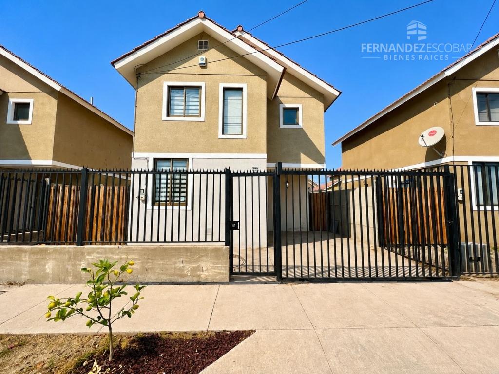 LOS ANDES - ARRIENDO CASA 3D 2B - VILLA VISTA CORDILLERA